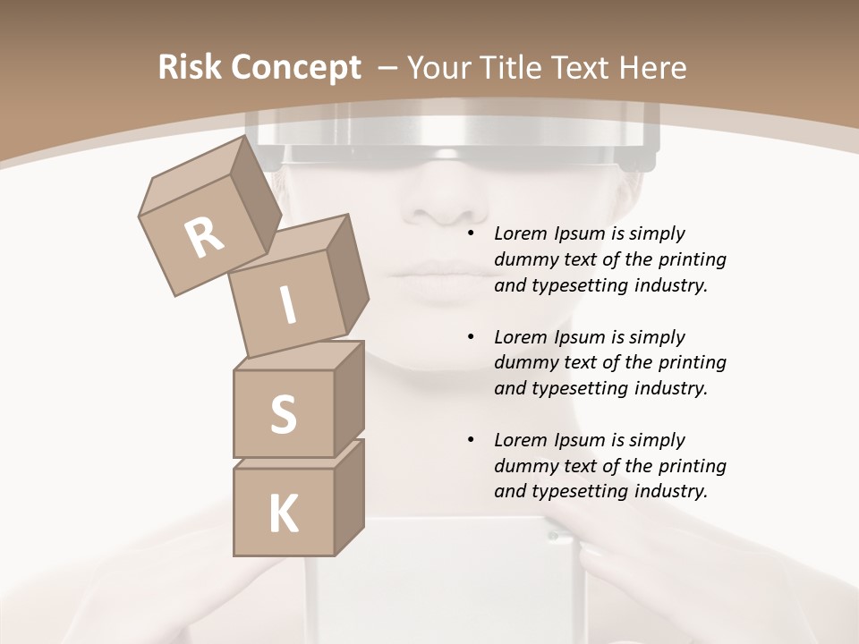 Young Isolated Web PowerPoint Template