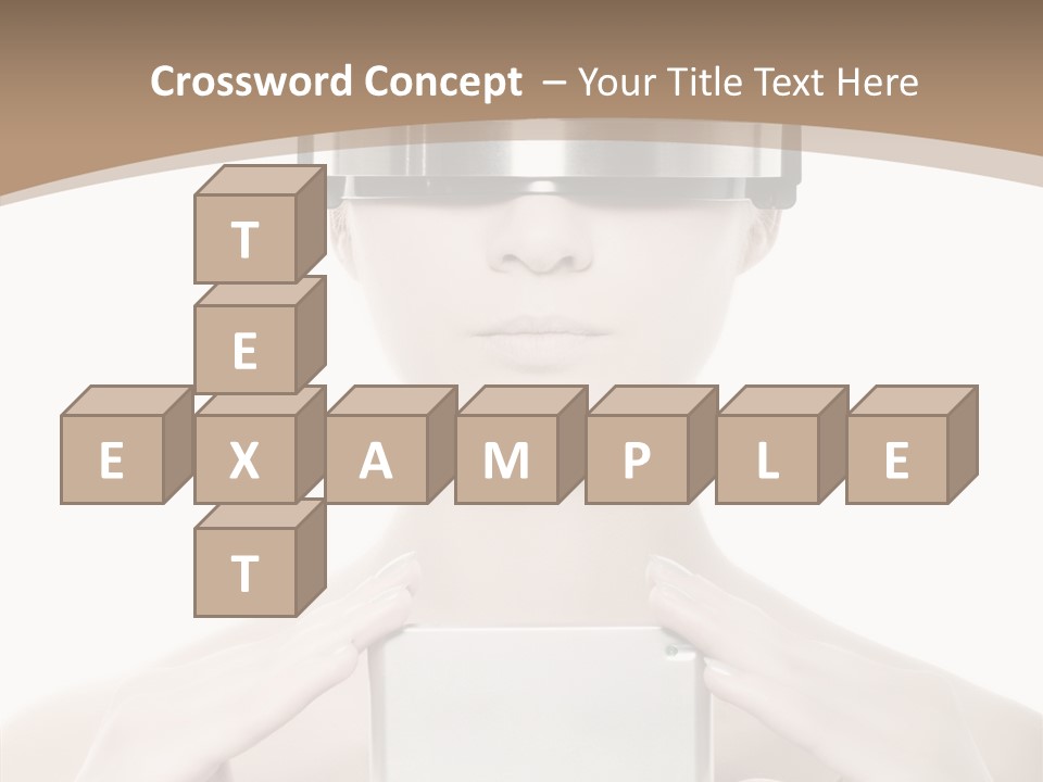 Young Isolated Web PowerPoint Template