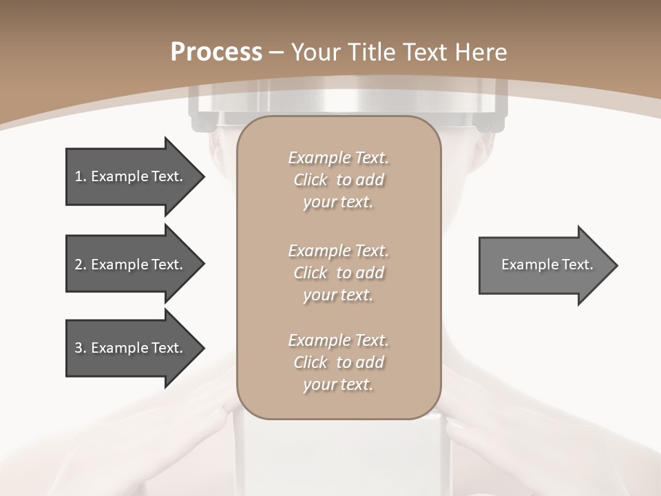 Young Isolated Web PowerPoint Template
