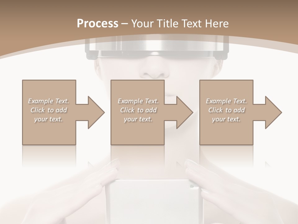 Young Isolated Web PowerPoint Template