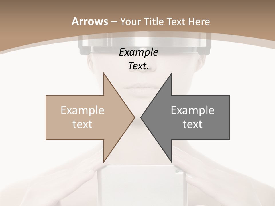 Young Isolated Web PowerPoint Template