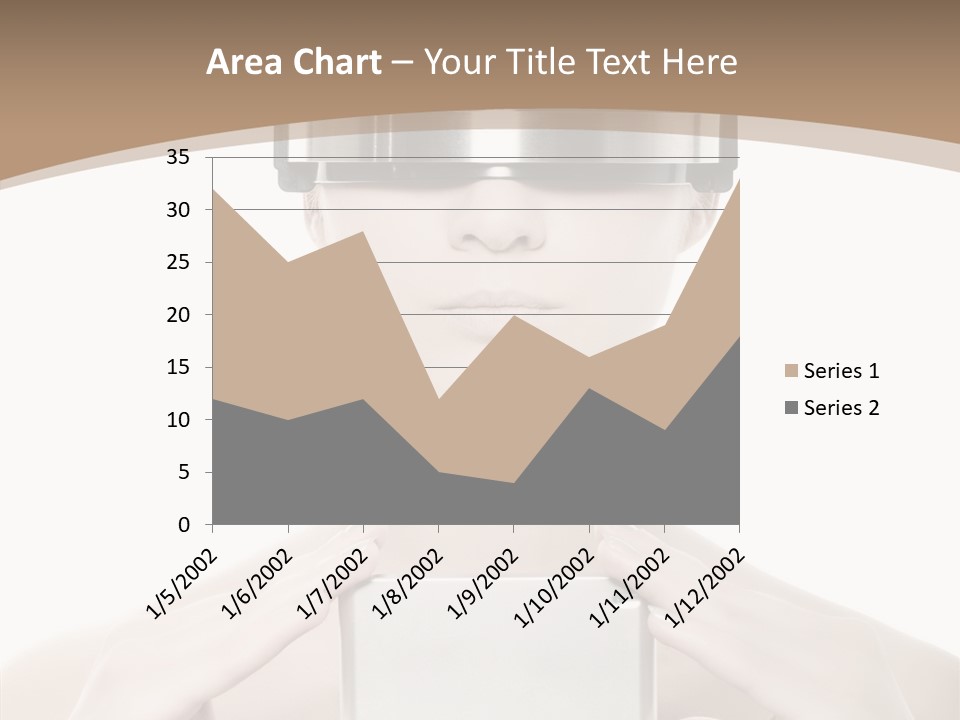 Young Isolated Web PowerPoint Template