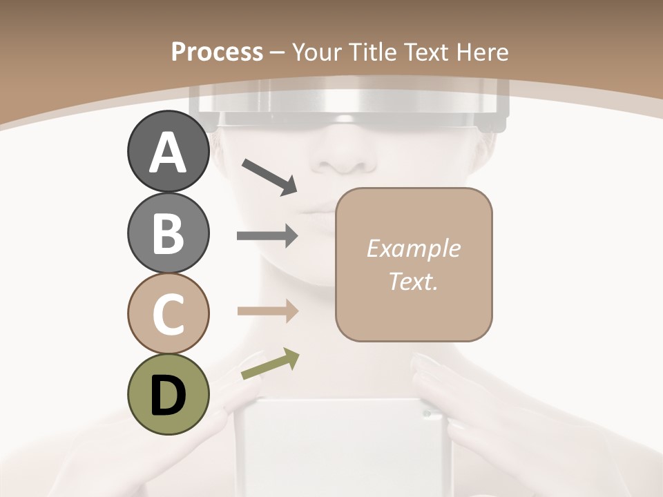 Young Isolated Web PowerPoint Template