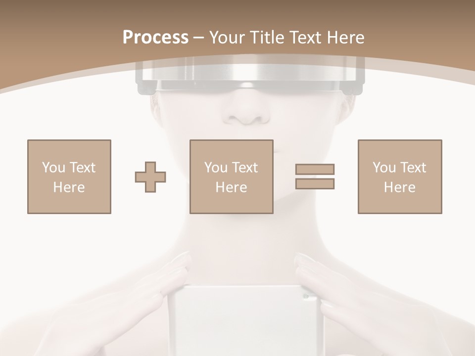 Young Isolated Web PowerPoint Template