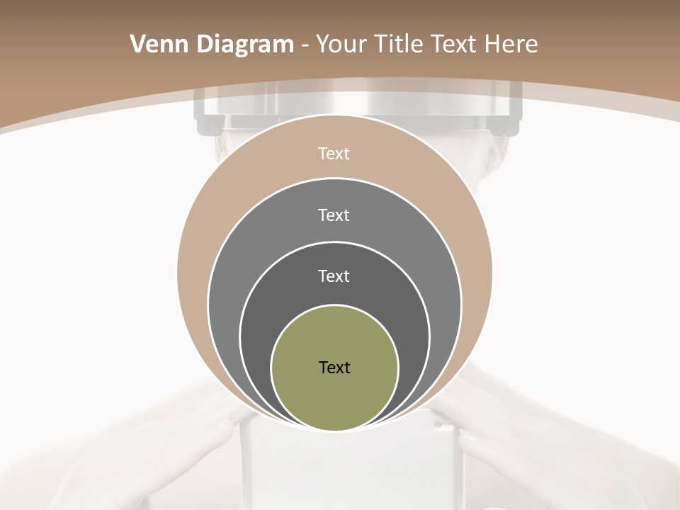 Young Isolated Web PowerPoint Template