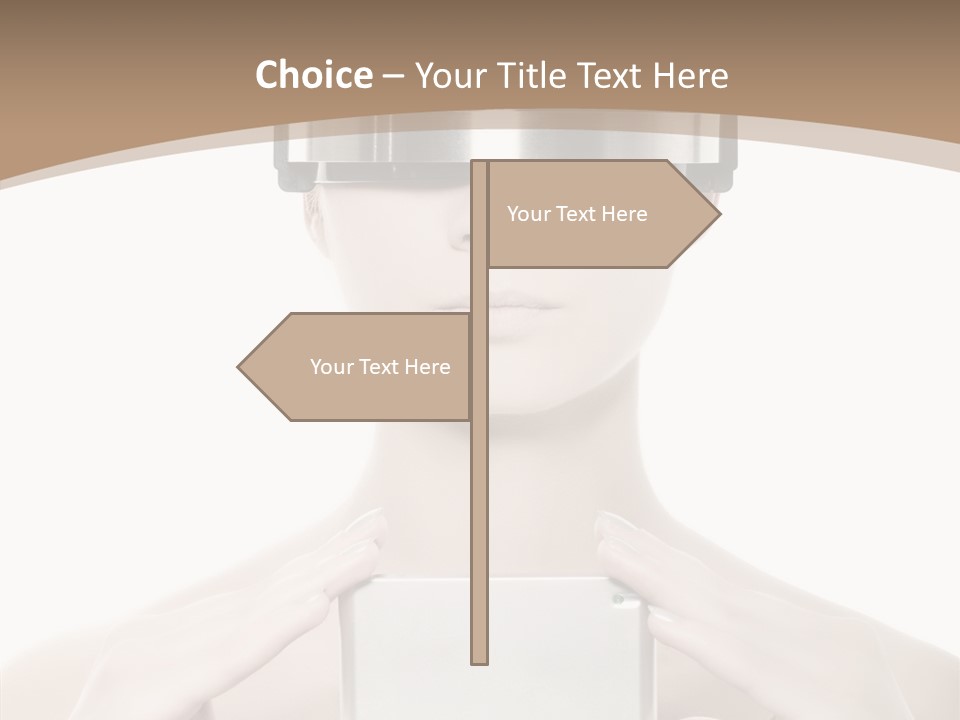 Young Isolated Web PowerPoint Template