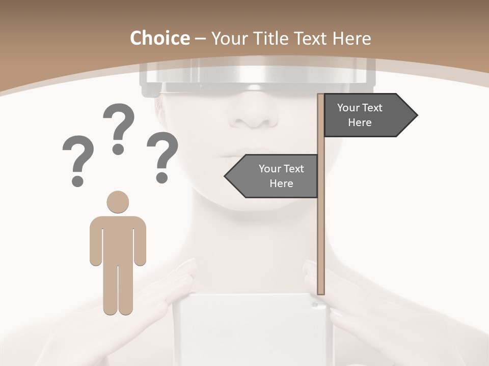Young Isolated Web PowerPoint Template