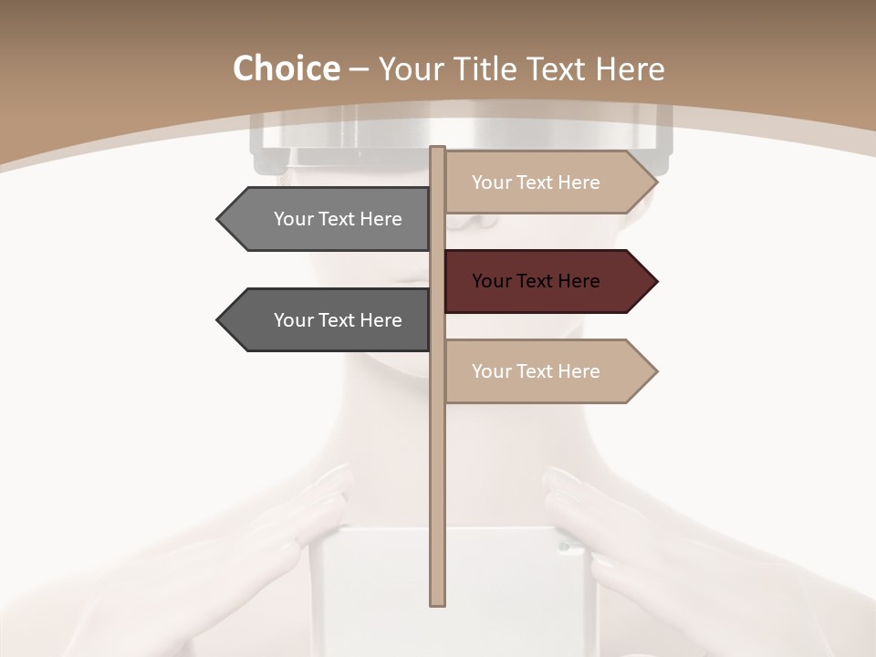 Young Isolated Web PowerPoint Template