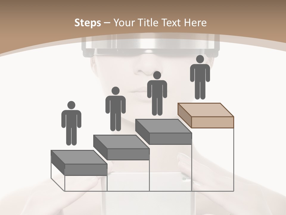 Young Isolated Web PowerPoint Template