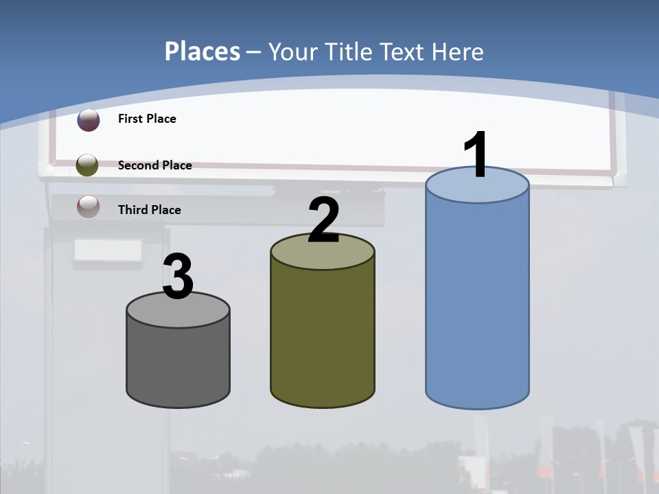 Sign Commercial Roadside PowerPoint Template