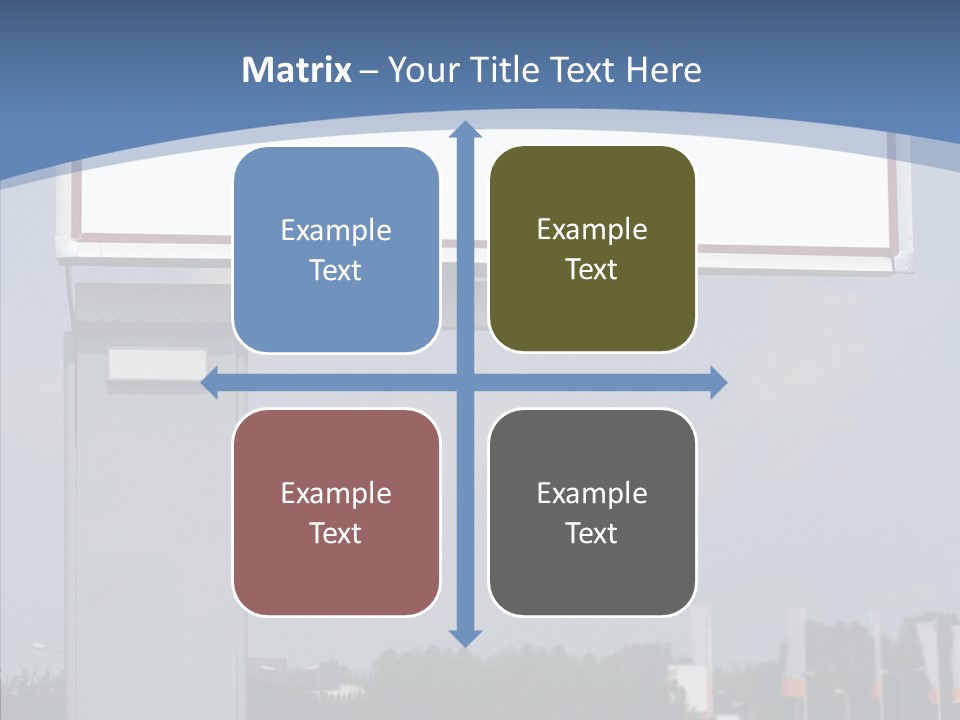 Sign Commercial Roadside PowerPoint Template