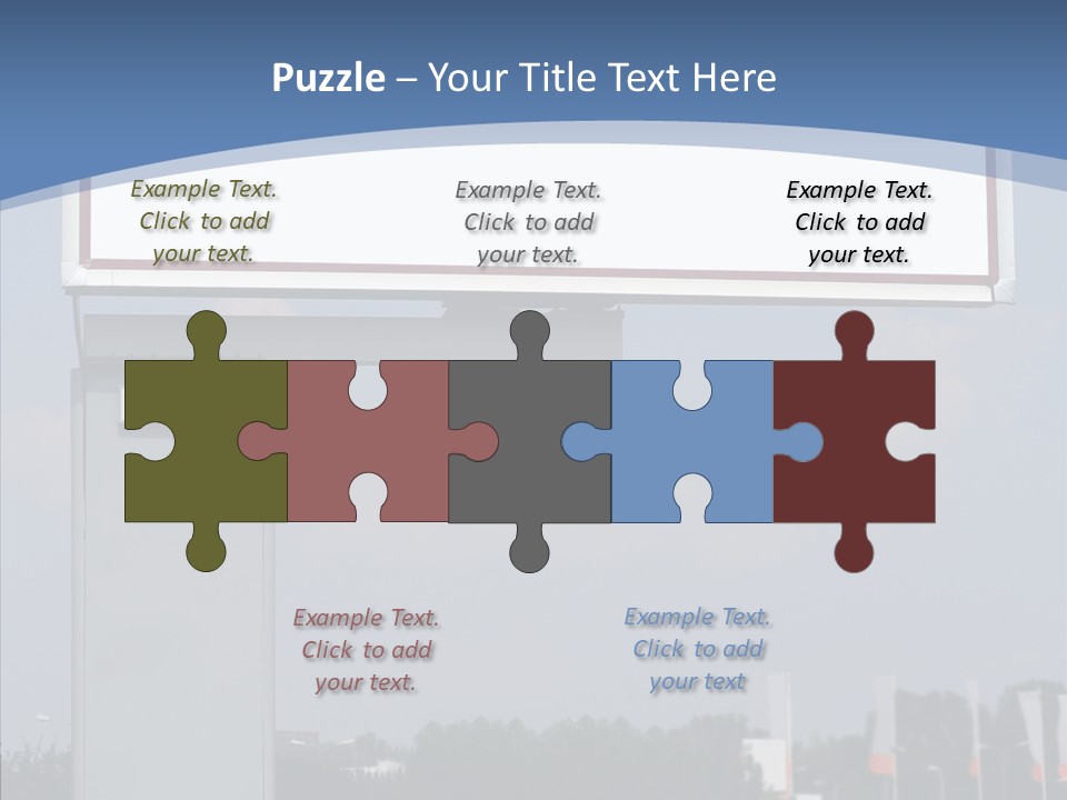 Sign Commercial Roadside PowerPoint Template