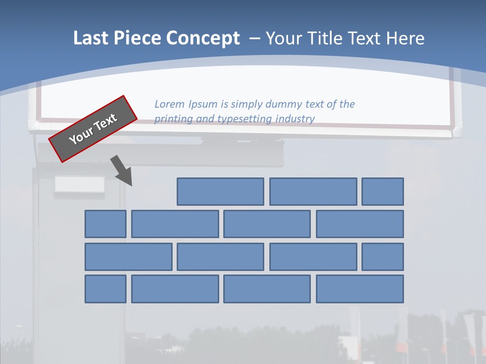 Sign Commercial Roadside PowerPoint Template