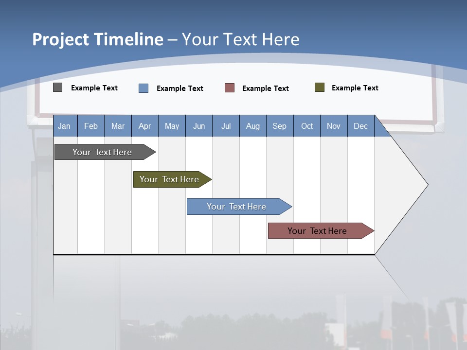Sign Commercial Roadside PowerPoint Template