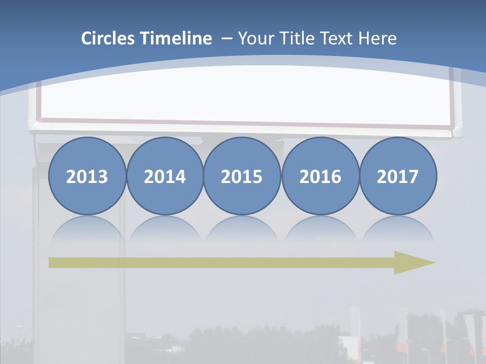 Sign Commercial Roadside PowerPoint Template