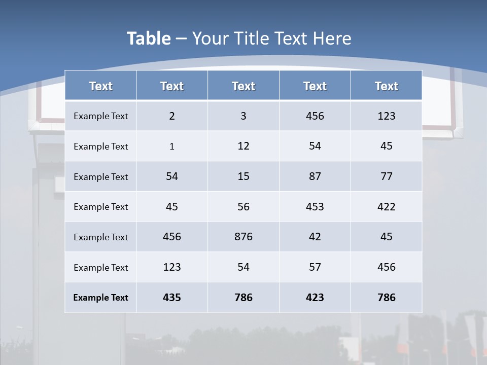 Sign Commercial Roadside PowerPoint Template