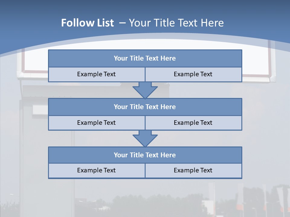 Sign Commercial Roadside PowerPoint Template