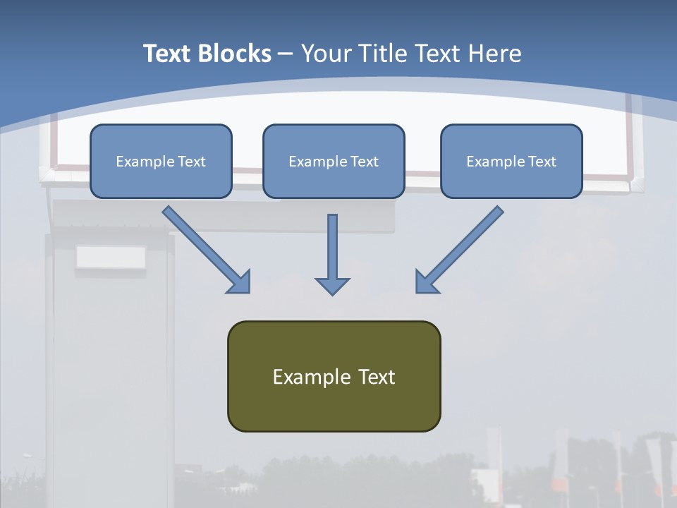 Sign Commercial Roadside PowerPoint Template