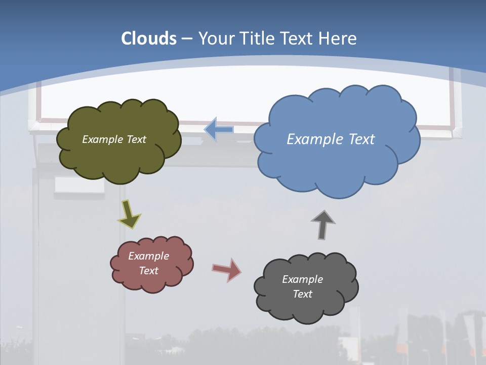 Sign Commercial Roadside PowerPoint Template