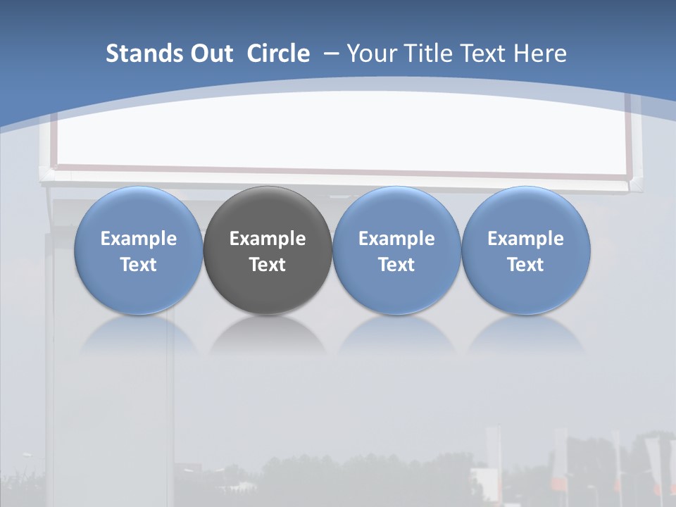 Sign Commercial Roadside PowerPoint Template