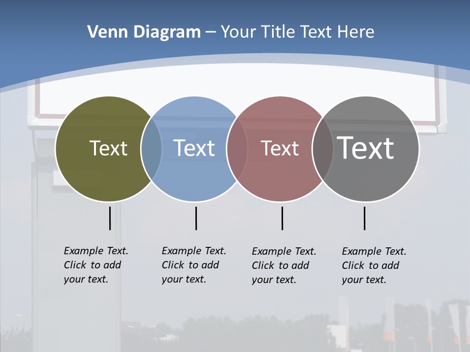 Sign Commercial Roadside PowerPoint Template