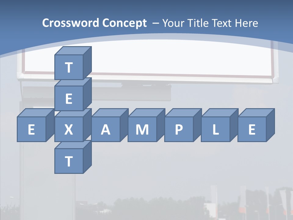 Sign Commercial Roadside PowerPoint Template