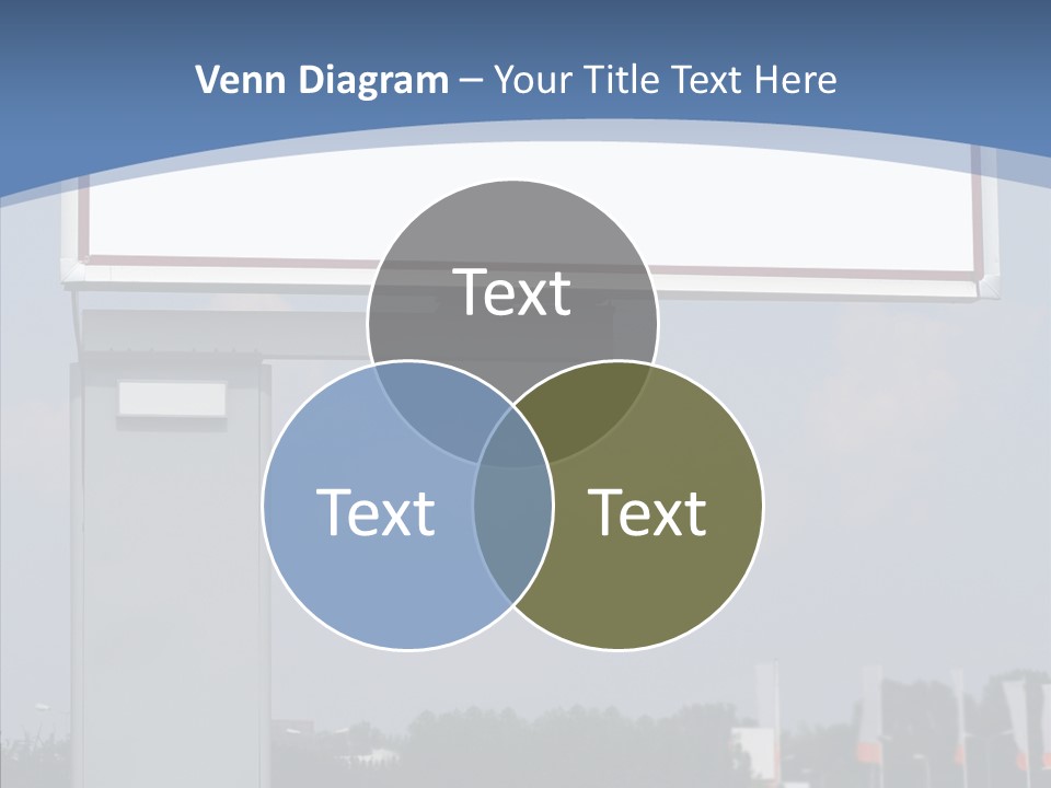 Sign Commercial Roadside PowerPoint Template