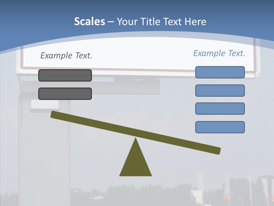 Sign Commercial Roadside PowerPoint Template