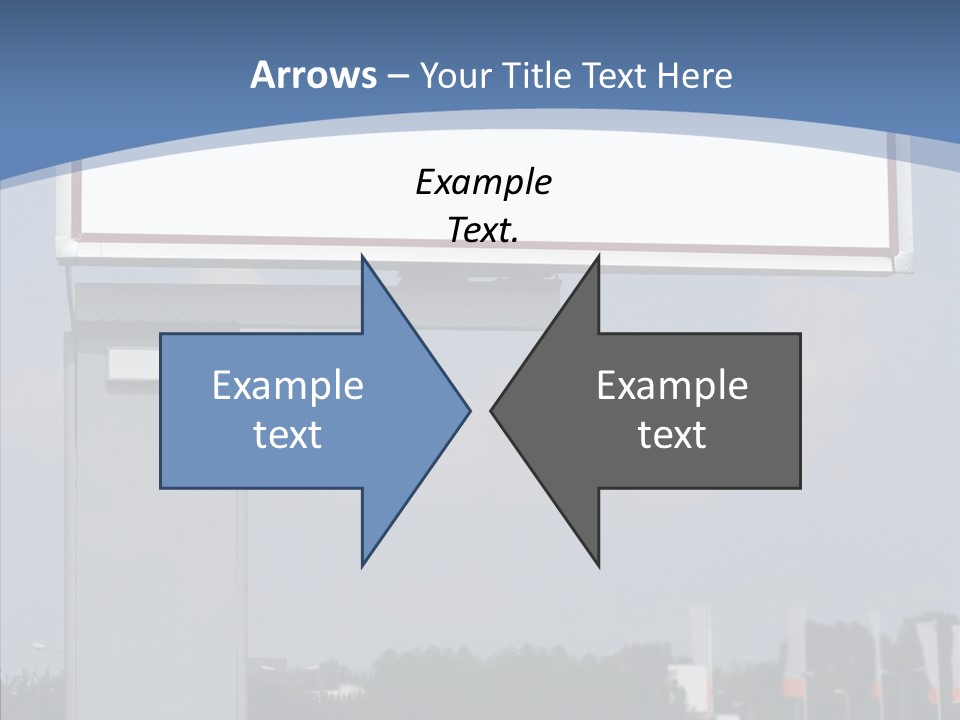 Sign Commercial Roadside PowerPoint Template
