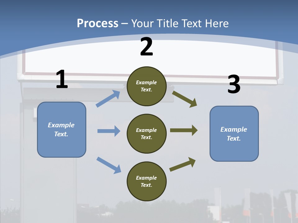 Sign Commercial Roadside PowerPoint Template