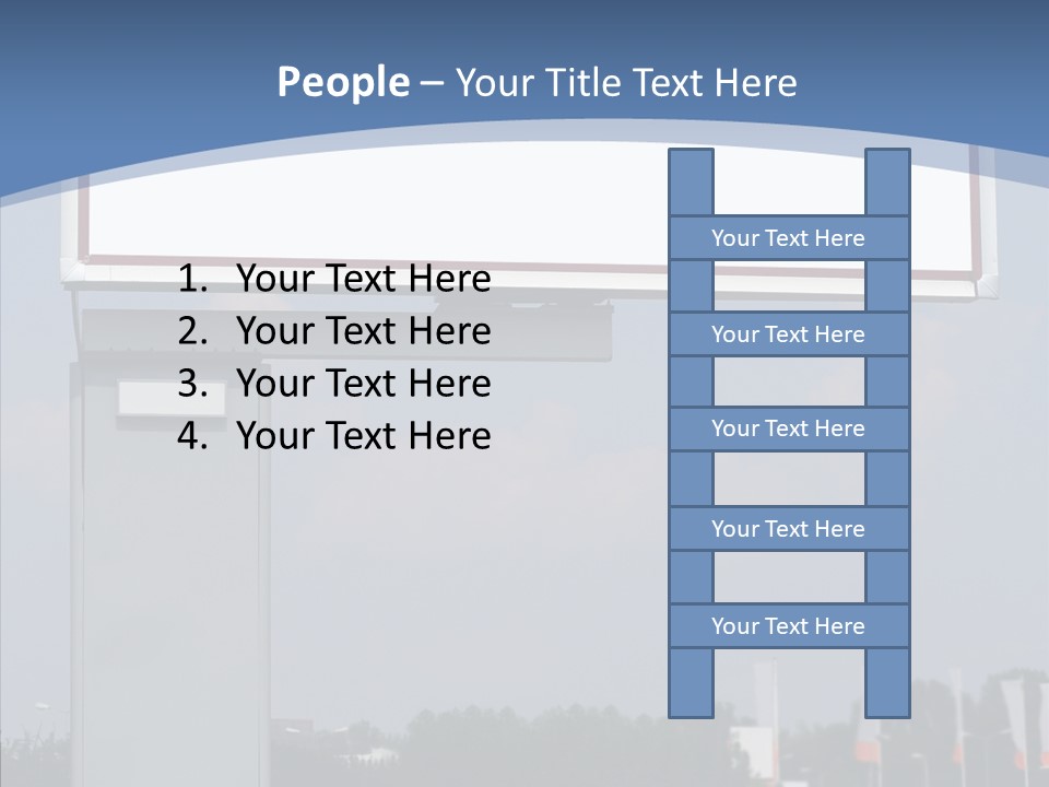 Sign Commercial Roadside PowerPoint Template