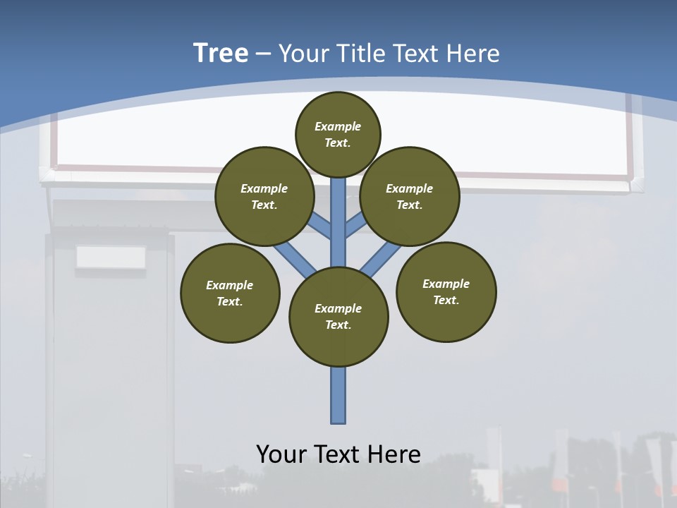 Sign Commercial Roadside PowerPoint Template