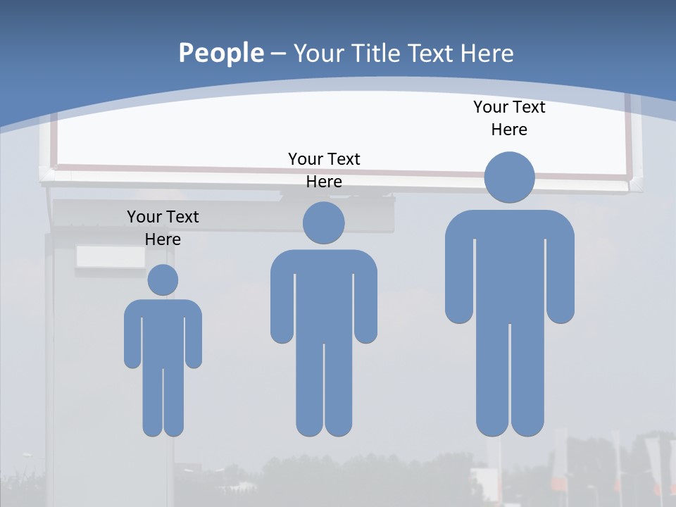 Sign Commercial Roadside PowerPoint Template