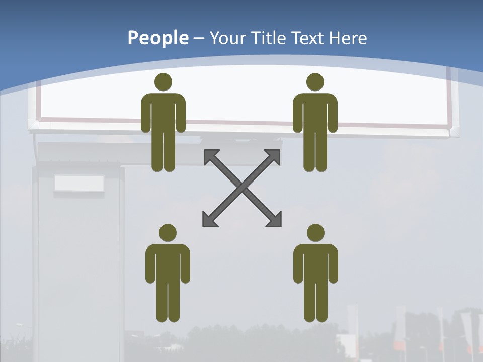 Sign Commercial Roadside PowerPoint Template