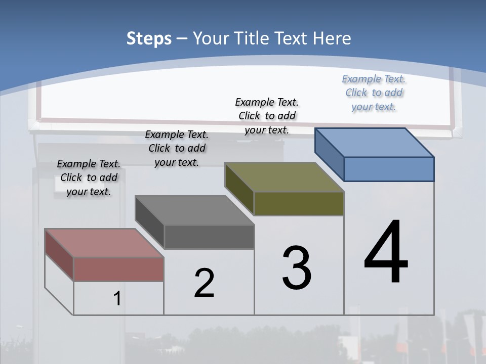 Sign Commercial Roadside PowerPoint Template