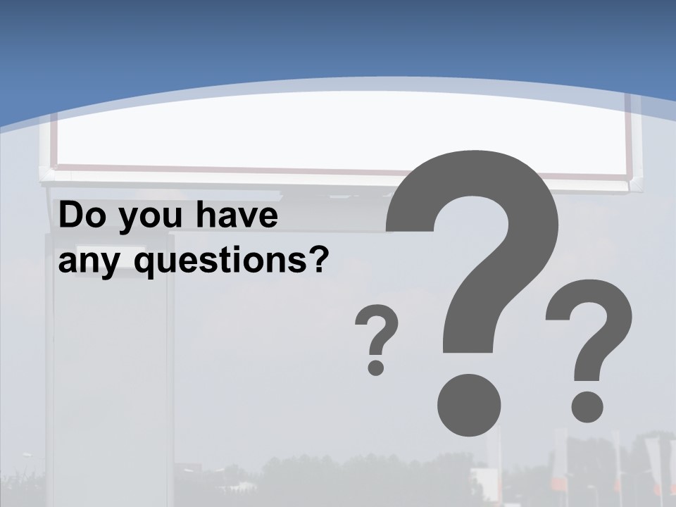 Sign Commercial Roadside PowerPoint Template