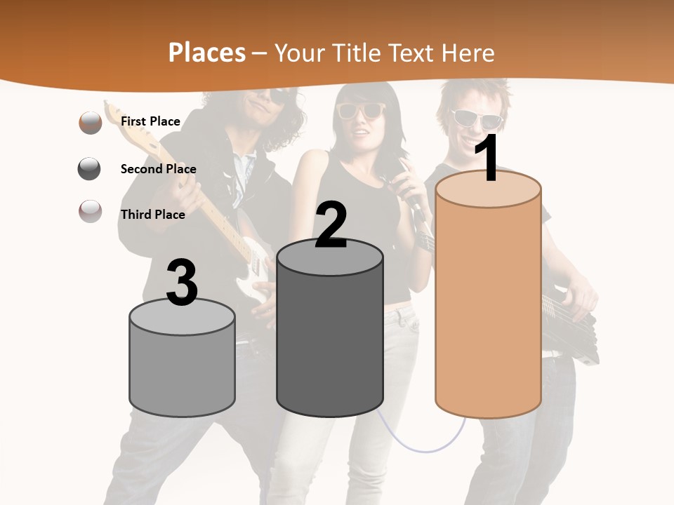 Happy Hispanic Electric PowerPoint Template