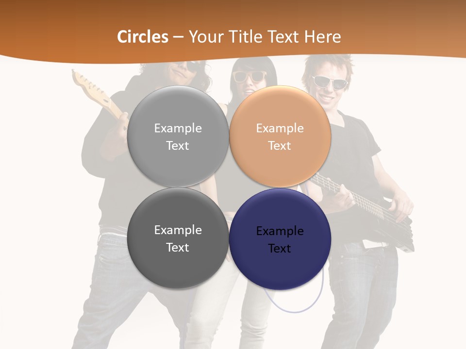 Happy Hispanic Electric PowerPoint Template