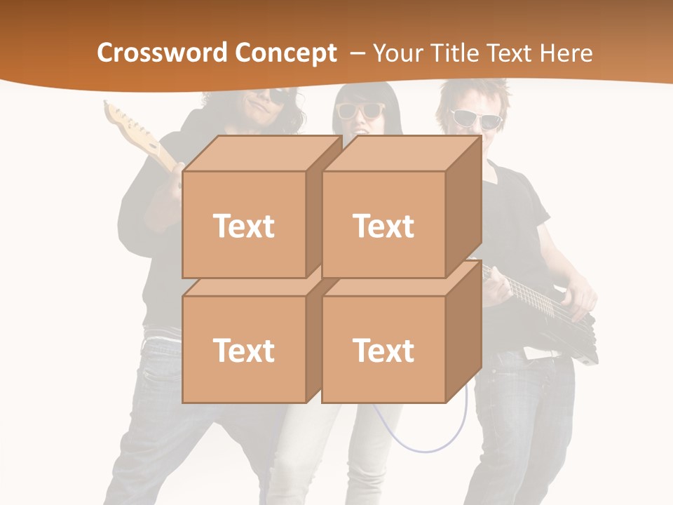 Happy Hispanic Electric PowerPoint Template