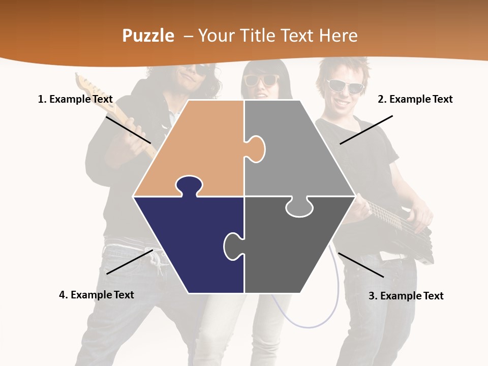 Happy Hispanic Electric PowerPoint Template