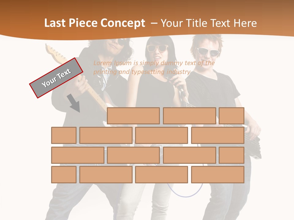 Happy Hispanic Electric PowerPoint Template