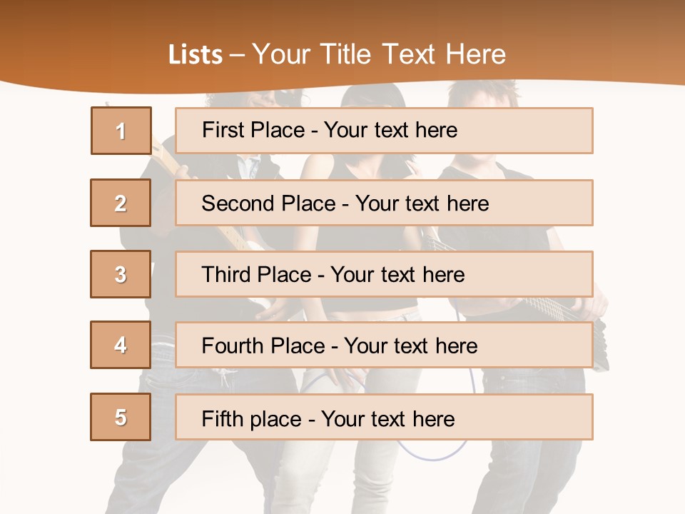 Happy Hispanic Electric PowerPoint Template