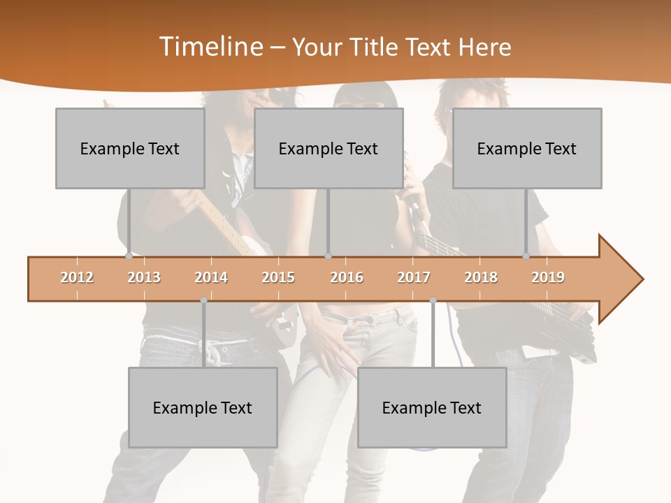 Happy Hispanic Electric PowerPoint Template