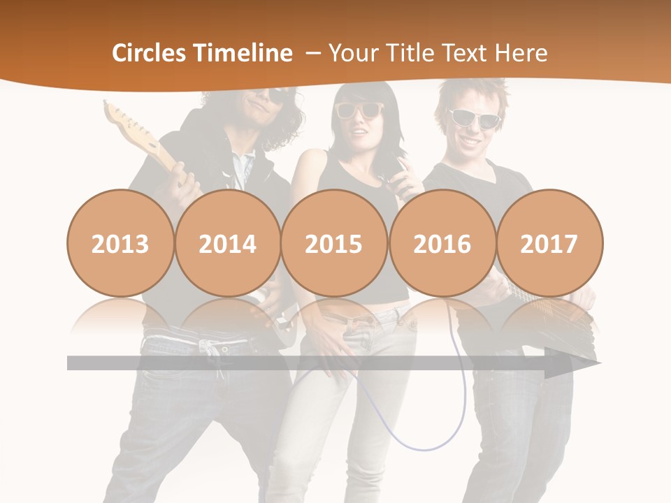 Happy Hispanic Electric PowerPoint Template