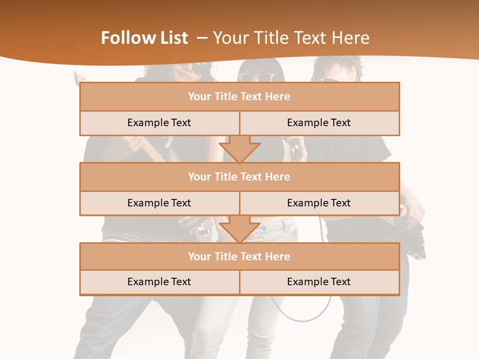 Happy Hispanic Electric PowerPoint Template