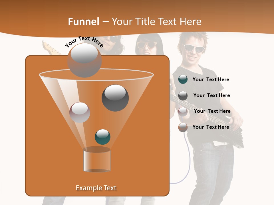 Happy Hispanic Electric PowerPoint Template