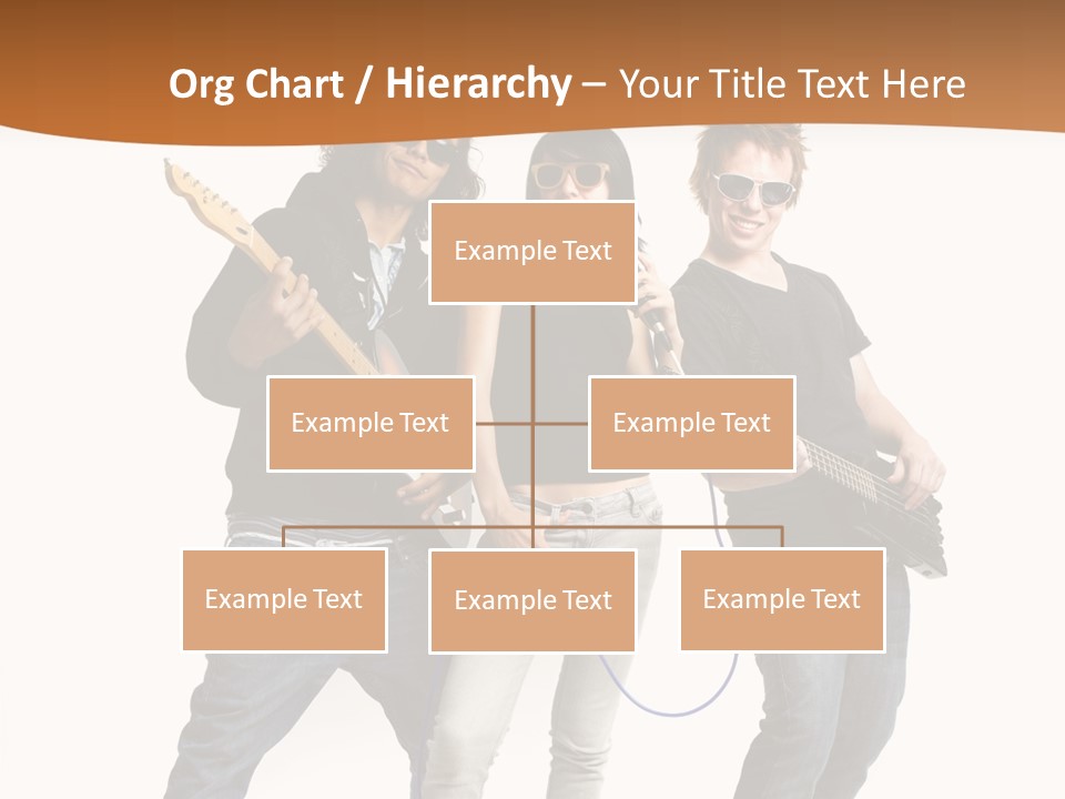 Happy Hispanic Electric PowerPoint Template