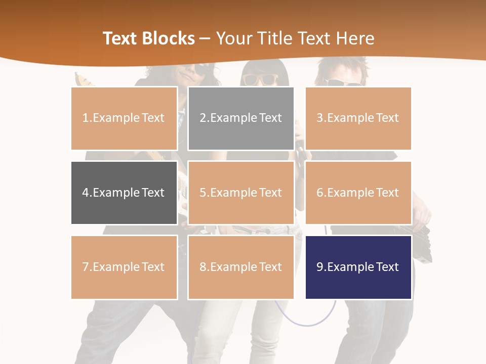 Happy Hispanic Electric PowerPoint Template