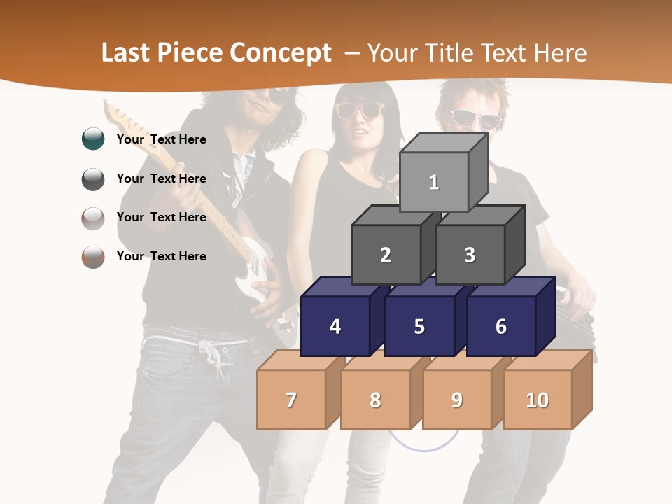 Happy Hispanic Electric PowerPoint Template