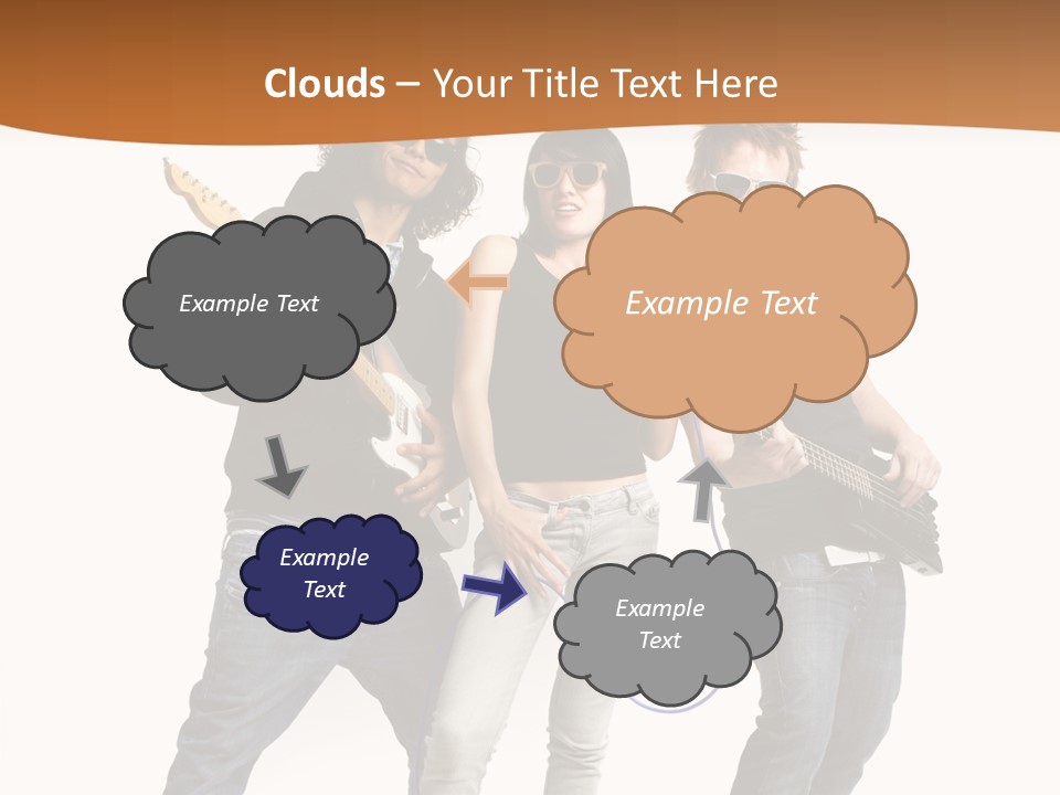 Happy Hispanic Electric PowerPoint Template